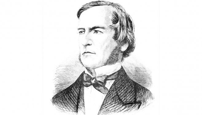 Portrait of George Boole, the English polymath who invented modern logic so useful in AI